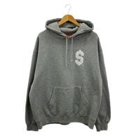 ����š�Supreme 24SS ��Logo Hooded Sweatshirt XL ���졼 ����ץ꡼���O��¼��