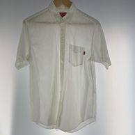 ����š�Supreme ���å����ե�����Ⱦµ����� WHITE ������S ����ץ꡼�� �ۥ磻�ȡ�O���ܡ�