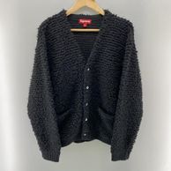 ����š�Supreme 24AW Textured Knotted Cardigan ������M �֥�å� ����ץ꡼���O������
