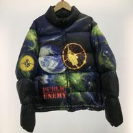 ����š�Supreme��UNDERCOVER 18SS Public Enemy Puffy Jacket L �֥�å� ����ץ꡼�� ����������С� ��O��Ω��