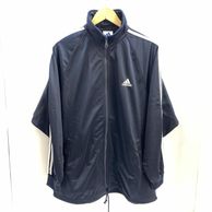 ����š�OLD ADIDAS ��������� �ȥ�å����㥱�å� L �ͥ��ӡ� ���ǥ�������O��¼��