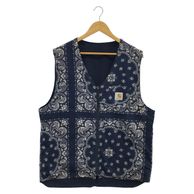 ����š�Carhartt ��С����֥� Bandana Work Vest L �ͥ��ӡ� �����ϡ��ȡ�OȾ�ġ�