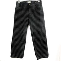 ����š�SCHOTT NYC STRIPE FRISCO PANTS �֥�å� ������32 ����å� ���ȥ饤�� �եꥹ���ѥ�� 782-6910003��O���ܡ�