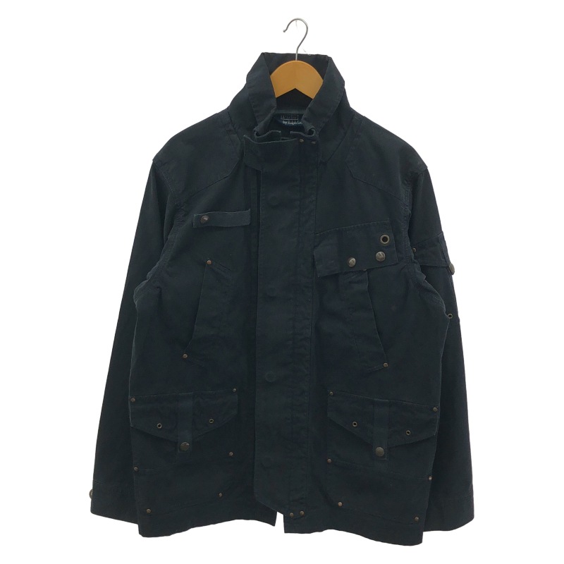 ����š�Polo by RALPH LAUREN �⡼�����������른�㥱�å� ������L �֥�å� �ݥ��Х����ե�������O���ܡ�