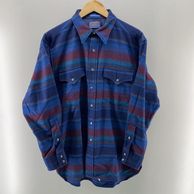 ����š�PENDLETON 70sUSA�� �ϥ����졼�ɥ��������󥦥��� ������ ���������� �����L/S �֥롼 L �ڥ�ɥ�ȥ��O������