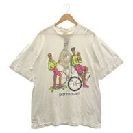 ����š�90s Skitzocolor ��ž�� ���������� ȾµTee ������S-M �ۥ磻�ȡ�O���ġ�