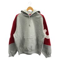 ����š�supreme Big logo Jacquard Hooded sweatshirt M ���졼 ����ץ꡼���O��Ω��