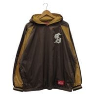 ����š�Supreme Hooded Warm Up Pullover L �֥饦�� ����ץ꡼���OȾ�ġ�