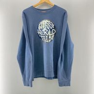 ����š�STUSSY WORLD TRIBE �֥롼 ������L�����ƥ塼������O������