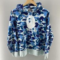 ����š�A BATHING APE ABC CAMO BY APE PULLOVER HOODIE �֥롼 S 001PPL801009M ���٥����󥰥����ס�O������