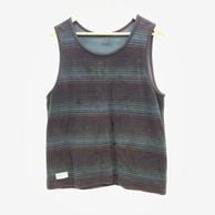 ����š�W)TAPS SLEEVELESS/TANK.COTTON.TEXTILE 3 �֥饦�� ���֥륿�åץ���O��¼��