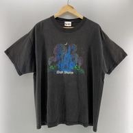 ����š�DISNEY 90��00s Magic Kingdom �ץ��� S/ Tee �֥�å� ������XL �ǥ����ˡ���O������