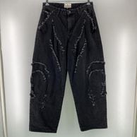 ����š�STINGWATER TRIBEJEANS �֥�å��ǥ˥�ѥ�� ������L �������᡼�� ���ƥ��󥰥�����������O������