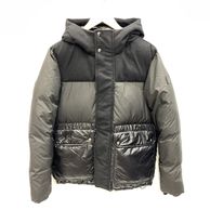 ����š�WOOLRICH INTARSIA MOUNTAIN �����󥸥㥱�å� ������XS �֥�å� �������å���O��¼��