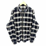 ����š�HUF plaid full zip shirt XL ���⥿���ڤ� �ϥա�O��¼��