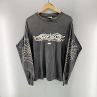 ����š�SAINT MICHAEL��TEFLON DISCO 25ss INSANITY L/S Tee S �֥�å� SM-HR8-0000-C41 ����ȡ��ޥ������O������
