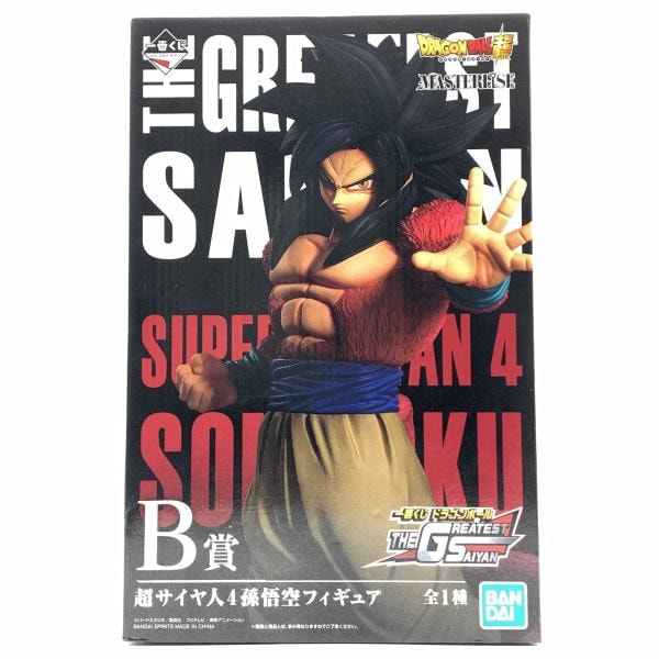 中古】一番くじ B賞 超サイヤ人4孫悟空フィギュア ドラゴンボール THE