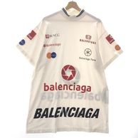 ����š�BALENCIAGA TOP LEAGUE Tee 1 �ۥ磻�� �Х�󥷥�����OȾ�ġ�