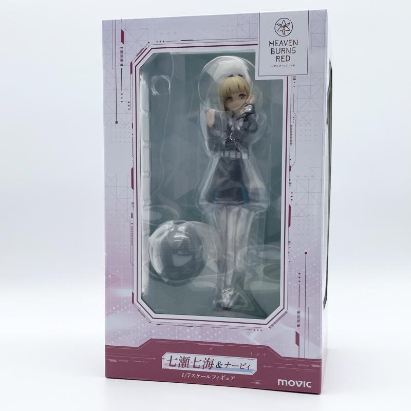 中古】未開封 1/7 七瀬七海&ナービィ ムービック ヘブンバーンズレッド