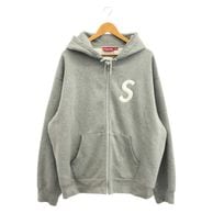 ����š�Supreme S Logo Zip Up Hooded Sweatshirt XL ���졼 ����ץ꡼���O��¼��