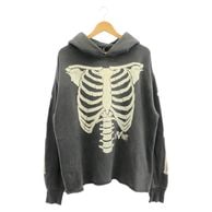 ����š�SAINT Mxxxxxx Bone VL Hoodie XL ���졼 �����ֹ�θ��O��Ω��