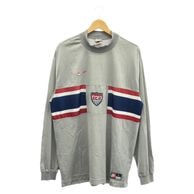 ����š�90s NIKE USA�� ���å��� �����ॷ��� L ���졼 �ʥ�����O��¼��