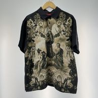 ����š�Supreme 22AW Heavenly Silk Polo ������M �֥�å� ����ץ꡼���O���ܡ�
