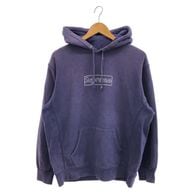 ����š�Supreme KAWS Chalk Logo Hooded Sweatshirt �ѡ����� S �ѡ��ץ� ����ץ꡼���OȾ�ġ�