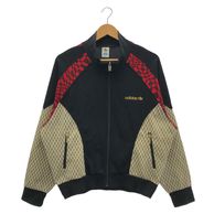 ����š�adidas �ǥ������ �ȥ�å����㥱�å� �֥�å� ������L��O���ܡ�