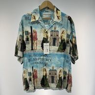 ����š�WACKO MARIA 26SS T.P.S. / S/S HAWAIIAN SHIRT ( TYPE-5 ) ������L TPS-WM-HI05 �֥롼 �拾�ޥꥢ �ϥ磻���󥷥�ġ�O���ܡ�