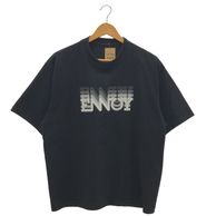 ����š�The Ennoy Professional��23SS ELECTRIC LOGO GRADATION SS TEE Ⱦµ�ԥ���� SS23BRENCT07NTL �֥�å���������S��O˭�ġ�