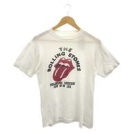 ����š�70s THE ROLLING STONES 1975 PHILADELPHIA T����� ���������� �ۥ磻�� ���󥰥륹�ƥå� ������󥰥��ȡ��󥺡�O���ܡ�