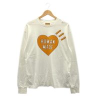 ����š�HUMAN MADE 5 Graphic Long Sleeve T-Shirt L �ۥ磻�� �ҥ塼�ޥ�ᥤ�ɡ�O��¼��