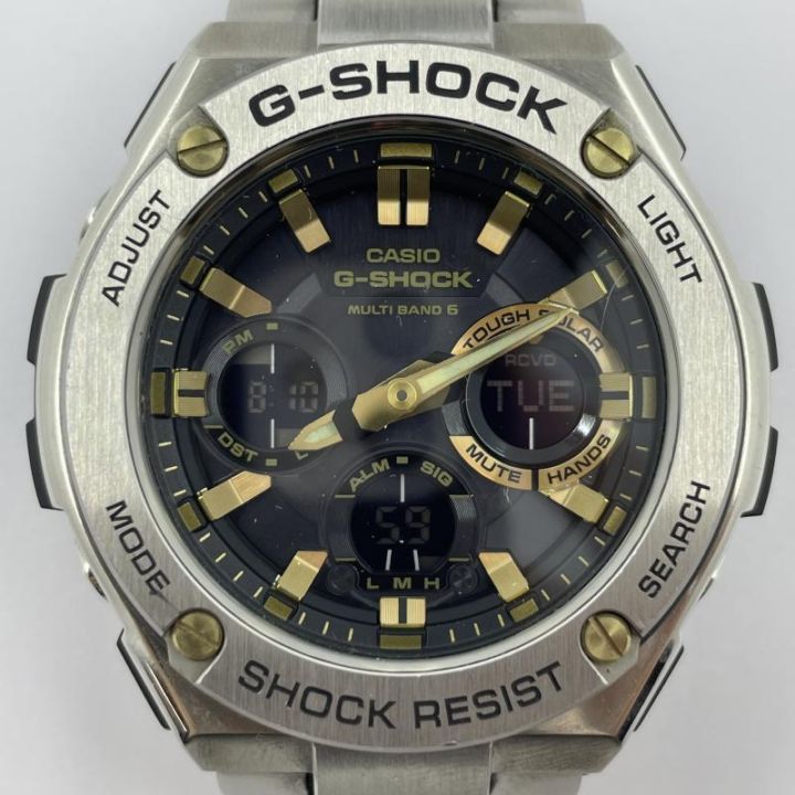 G-SHOCKセット販売 【訳アリ中古稼働品】 中古】G-SHOCK GST-W11D-1A9JF タフソーラー ジーショック【O西尾