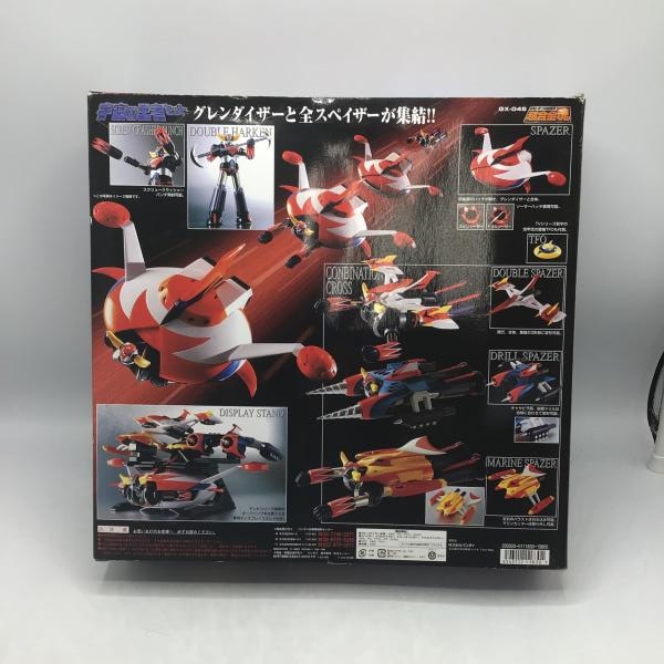 中古】バンダイ 超合金魂 GX-04S 宇宙の王者セット 未開封/箱傷み有