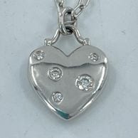 ����š�Tiffany��Co. �ɥå� �ϡ��� �ͥå��쥹 750 6.2g��OȾ�ġ�