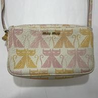 ����š�miumiu �ޥɥ饹����å� ���������Хå� �ޥ�����顼 �ߥ奦�ߥ奦��O���ܡ�