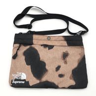 ����š�Supreme �� THE NORTH FACE Bleached Denim Shoulder Bag NF0A7WOH NM72154I �֥饦�� ����ץ꡼�� �� �Ρ����ե�������OȾ�ġ�