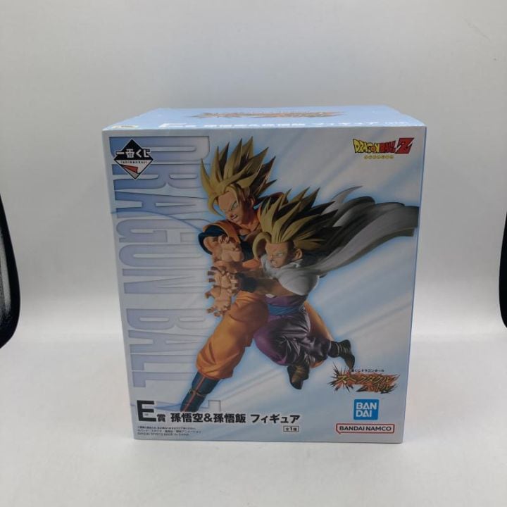 中古】E賞 孫悟空＆孫悟飯 フィギュア ｢一番くじ ドラゴンボール