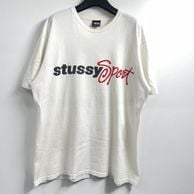 ����šۢ�������� STUSSY SPORT S/S T����� ������L �ۥ磻�� ���ƥ塼������O˭�ġ�