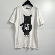 ����š�HYSTERIC GLAMOUR 40��ǯ��ǰ HYS FAS ����å�T����� ������M �ۥ磻�� �ҥ��ƥ�å�����ޡ���O˭�ġ�