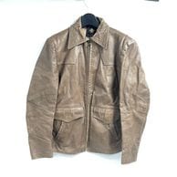 ����š�60s FINE OUTER WEAR �쥶�����㥱�å� ���������� �֥饦�� ���饤�˥��ˤ��O˭�ġ�