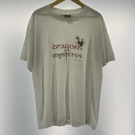 ����š�90s FRUIT OF THE LOOM BEST���� �ɥ饴��ȿ��� T����� ������L �ۥ磻�� �ե롼�� ���� �� �롼���O���ܡ�
