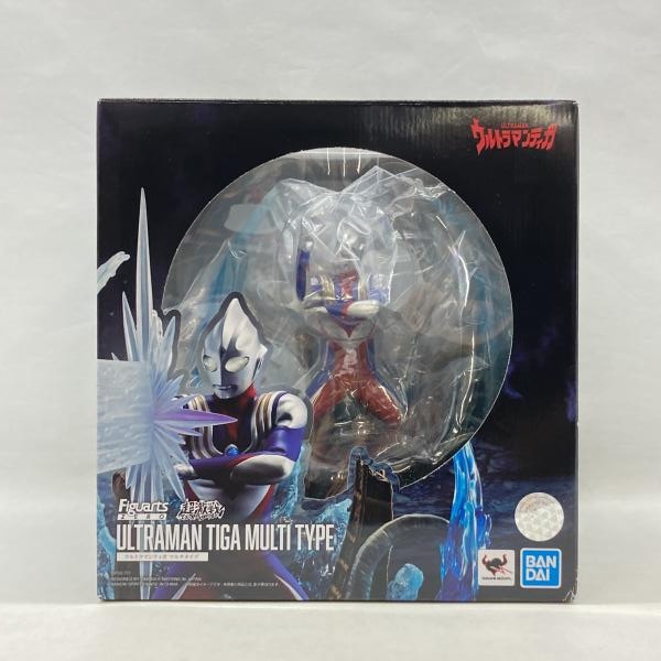 中古】バンダイ フィギュアーツZERO 超激戦 ウルトラマンティガ マルチ