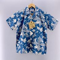 ����š�SUNSURF ALOHA by King Smith YUKATA MONOGATARI S/S���åȥ󥢥��� �֥롼 ������S 