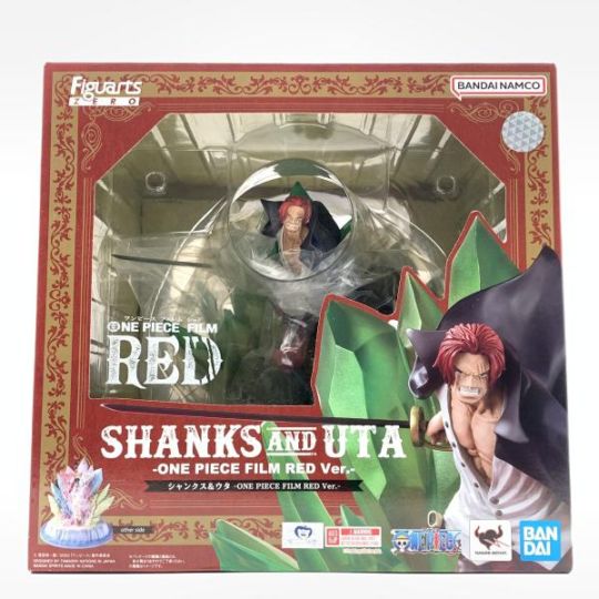 【新品未開封】ONE PIECE FILM RED フィギュア　43体セット 中古】未開封）フィギュアーツZERO[超激戦]シャンクス＆ウタ ONE PIECE
