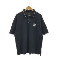 ����š�AMIRI ���ߥ�  MA Core Logo Polo Black �ݥ������ XXL��O��Ω��
