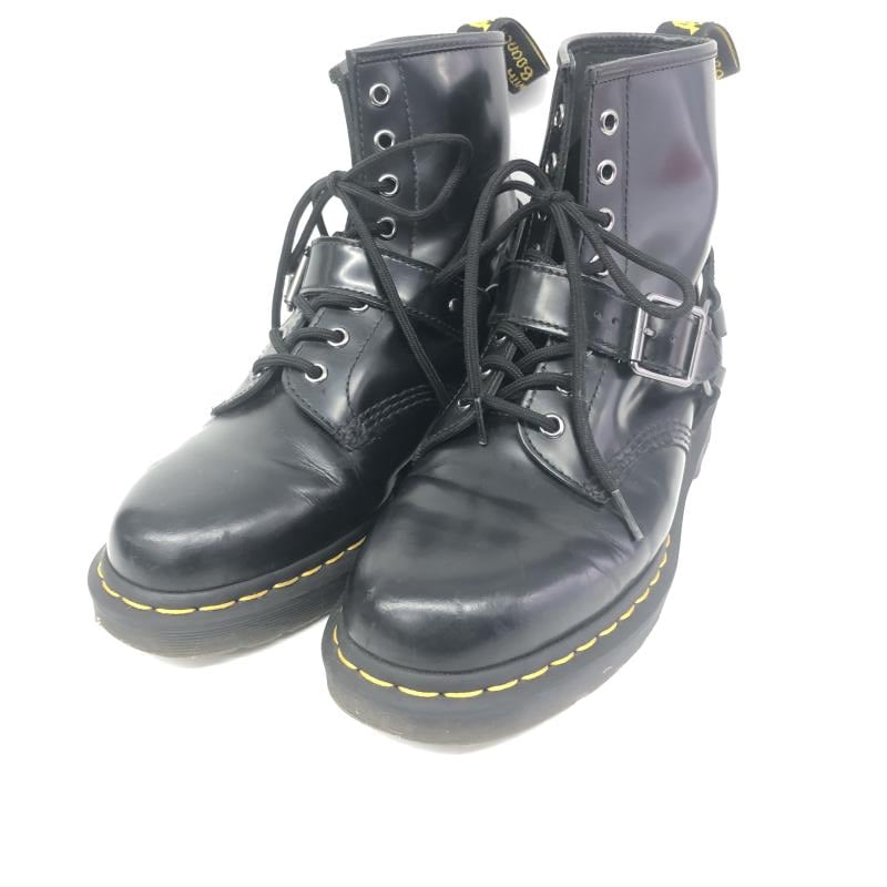 中古】Dr.Martens 1460 8ホールハーネスブーツ UK8 黒 【O知立