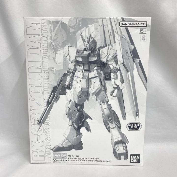 中古】GﾀﾞﾑS）MG 1/100 νガンダム Ver.Ka[メカニカルクリア] 「機動