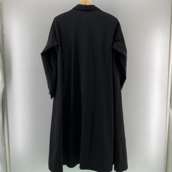中古】Y's 80s 初期タグ ダブルブレスト ウールコート ブラック サイズ
